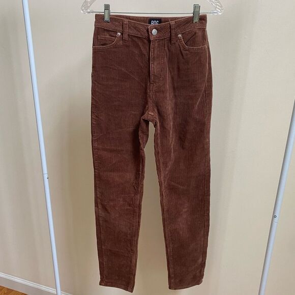 NWOT Urban Outfitters corduroy mom high rise pants brown - Picture 3 of 9